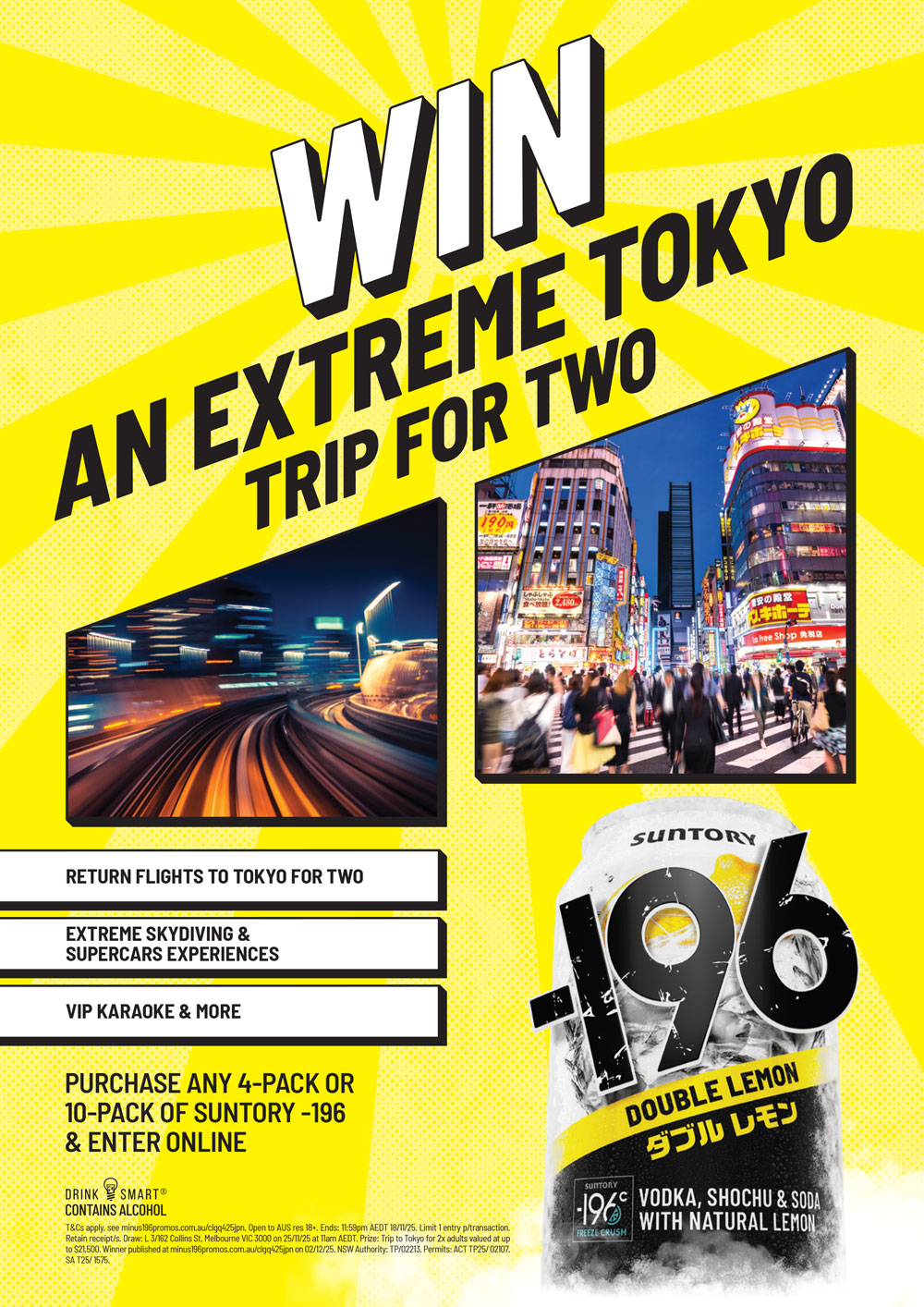 WIN AN EXTREME TOKYO TRIP FOR TWO
